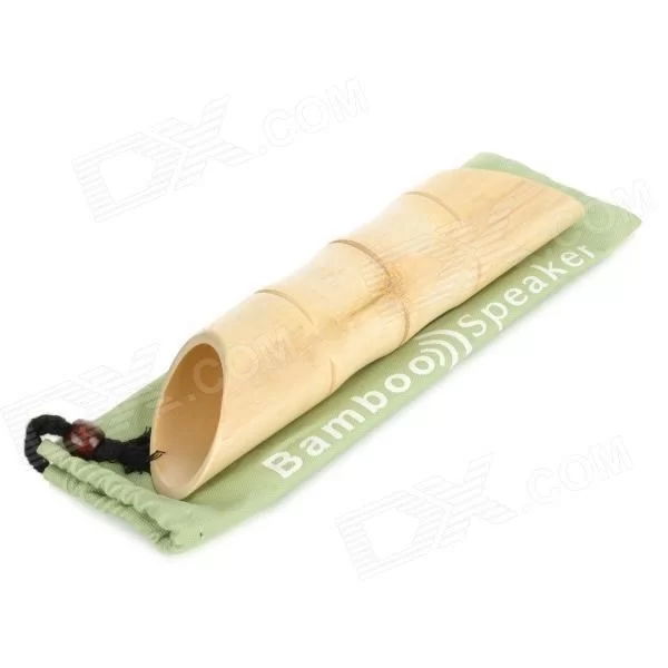 Tufeyo 6 X 1 Cm Input Sheathed Bamboo Tree Acoustic Sound Amplifier Apparatus