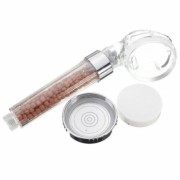 Tufeyo 50% Water Saving and Purified Natural Stone Bathroom Hand Shower Head