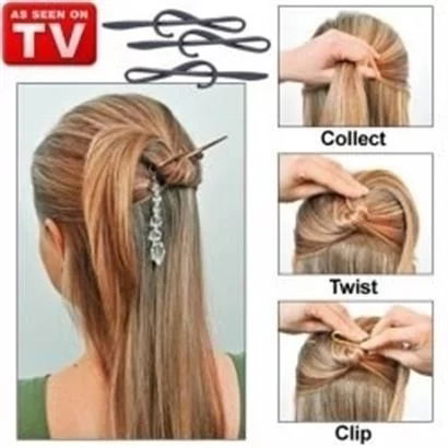 Tufeyo Easy Hair Gathering Braiding Hair Styling Set