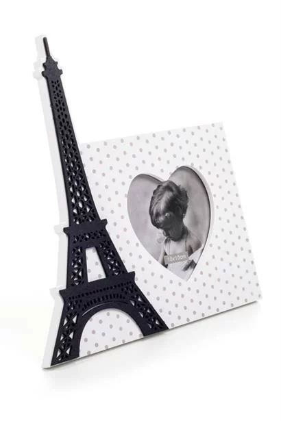 Tufeyo Decotown Decorative Eiffel Paris Pattern Wooden Picture Photo Frame Stand