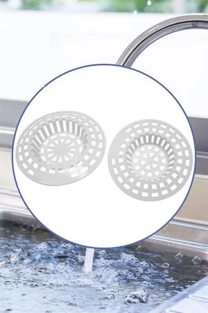 Tufeyo Practical Washbasin Strainer (2 Pieces)