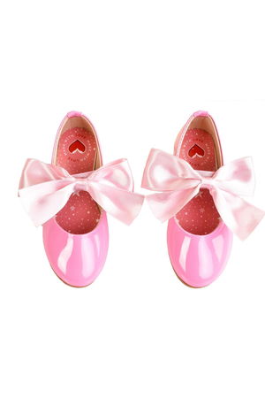 Girl's Bow Bow Babet Shoes