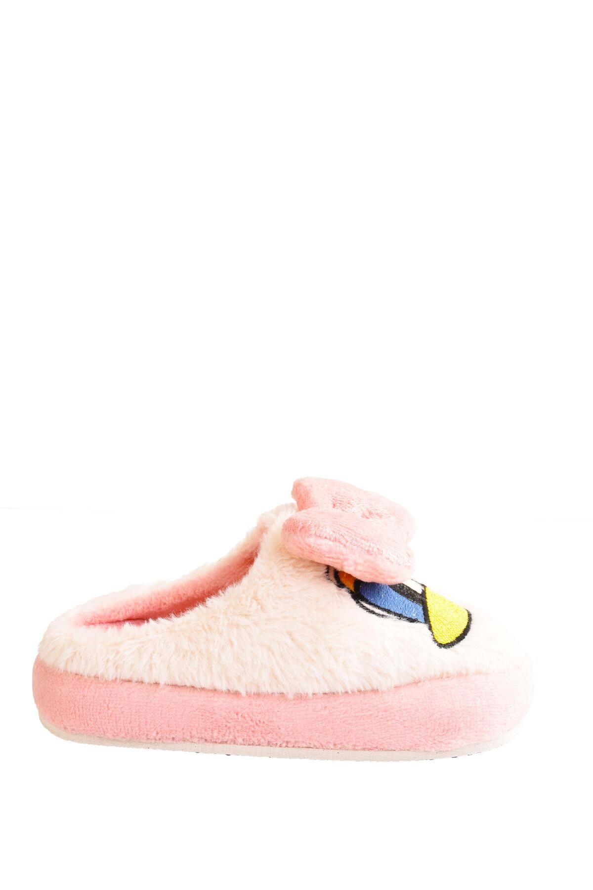 Fluffy Figured Clogs Kids House Slippers Fuzzy Slippers