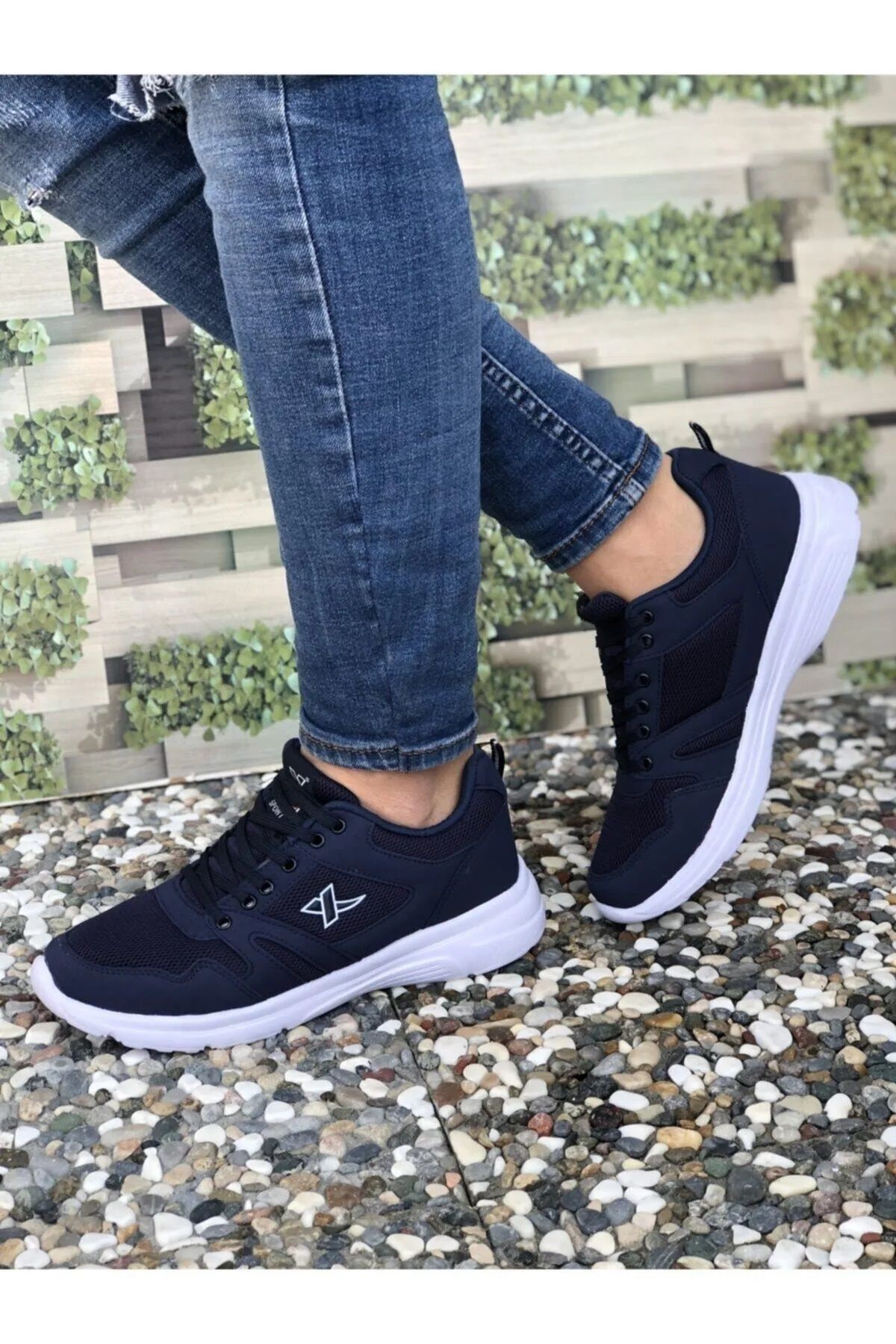 Unisex Navy Blue Sneakers