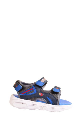 Boys' Lighted Navy Blue Sandal Shoes