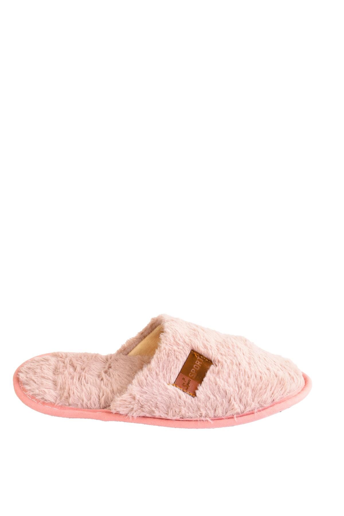 Women Furry Plush Slippers Home Slippers