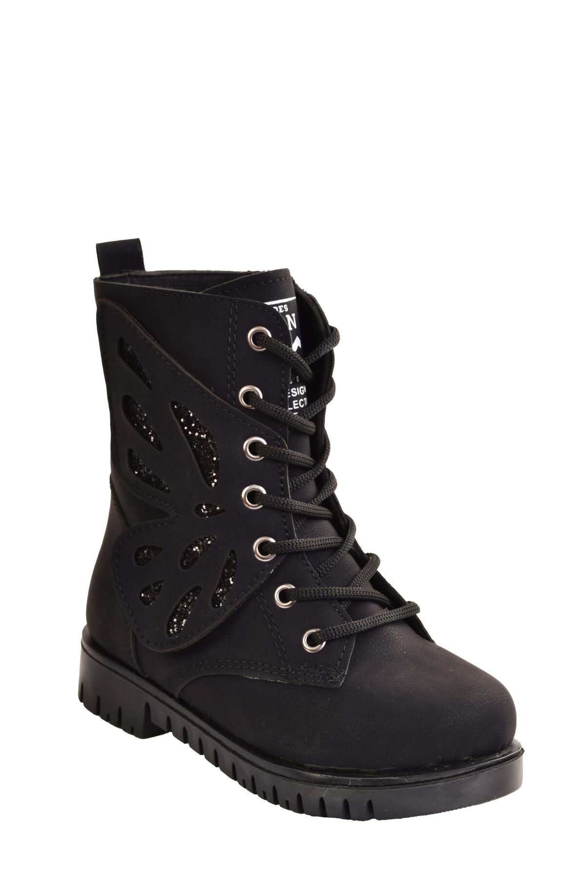 Girl's Cold Weather Resistant Black Boots & Booties