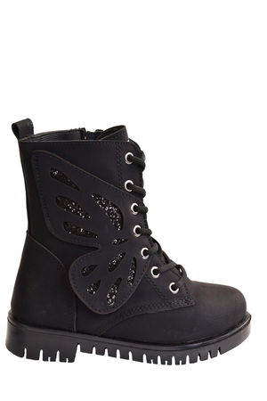 Girl's Cold Weather Resistant Black Boots & Booties