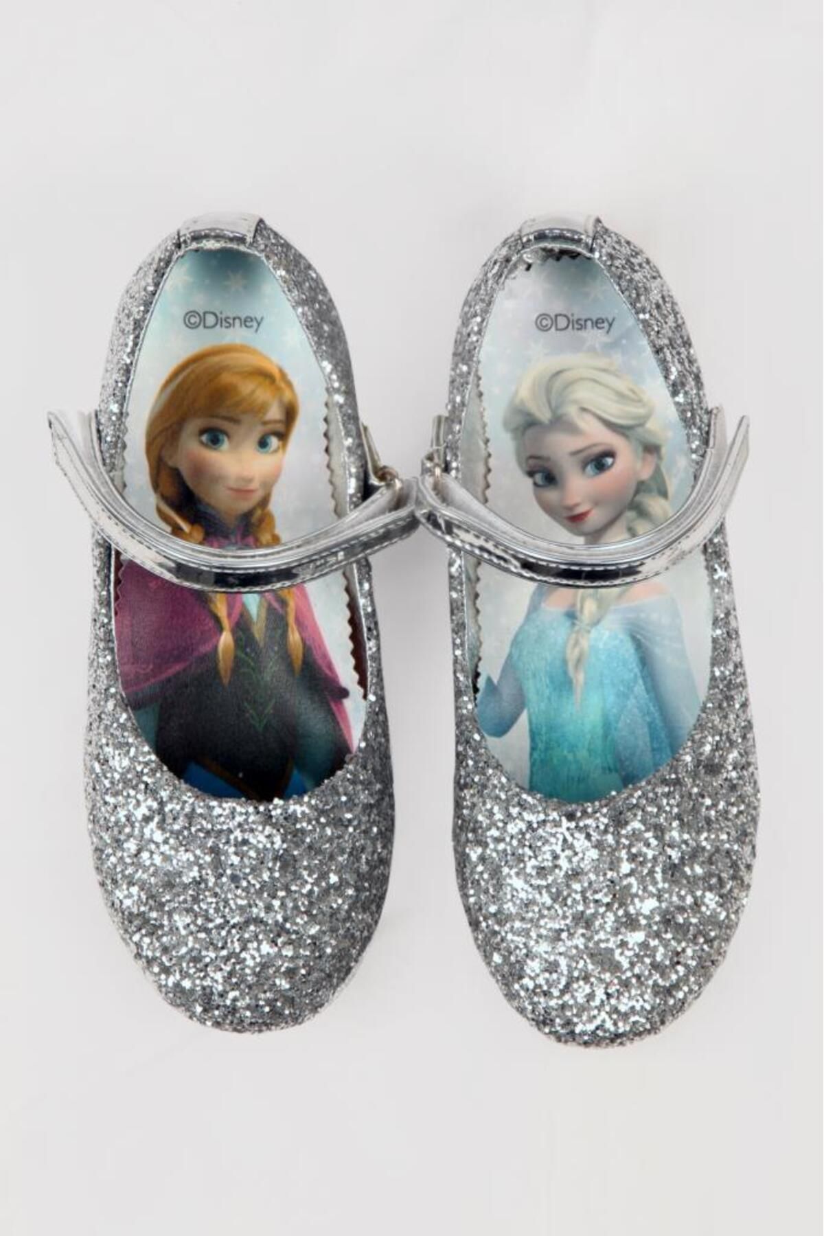 Elsa Girl's Sequin Silver Color Babet