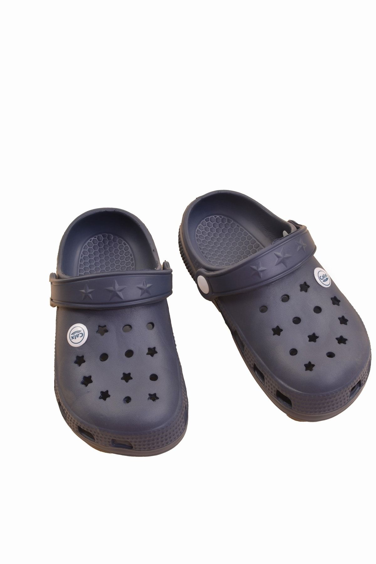 Boys' Navy Blue Black Flexible Sole Sandals