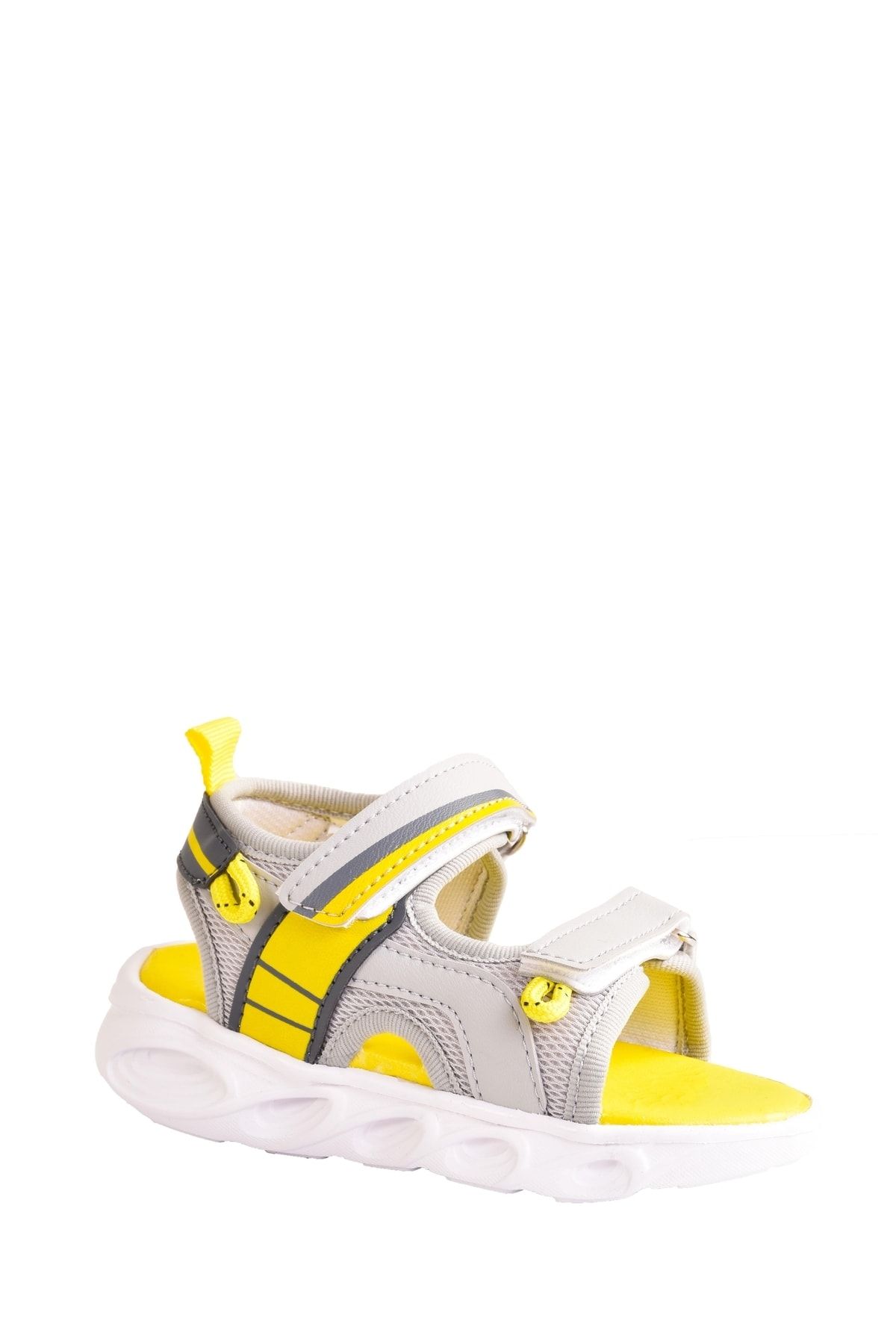 Boys' Lightweight Non-Slip Sole Yellow Sport Sandelet Shoes