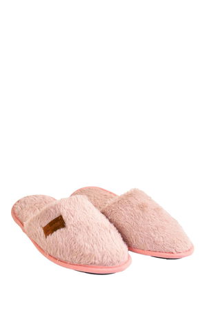 Women Furry Plush Slippers Home Slippers