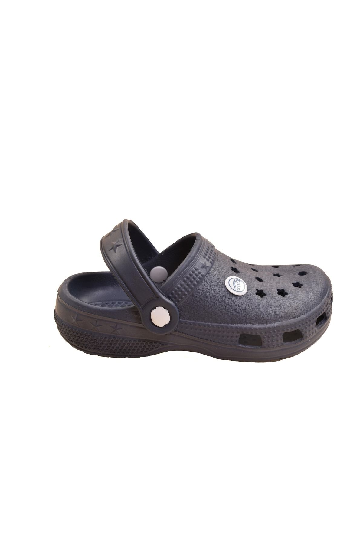 Boys' Navy Blue Black Flexible Sole Sandals