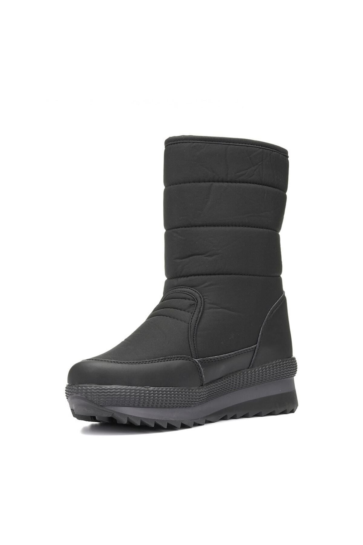 Sheepskin Inside Non Slip Sole Thermal Velcro Women's Snow Boots