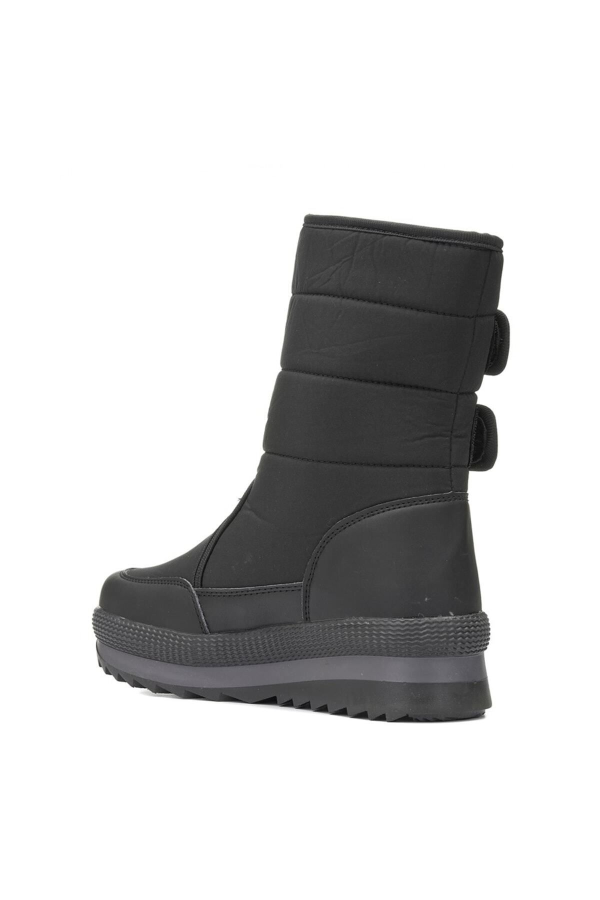 Sheepskin Inside Non Slip Sole Thermal Velcro Women's Snow Boots