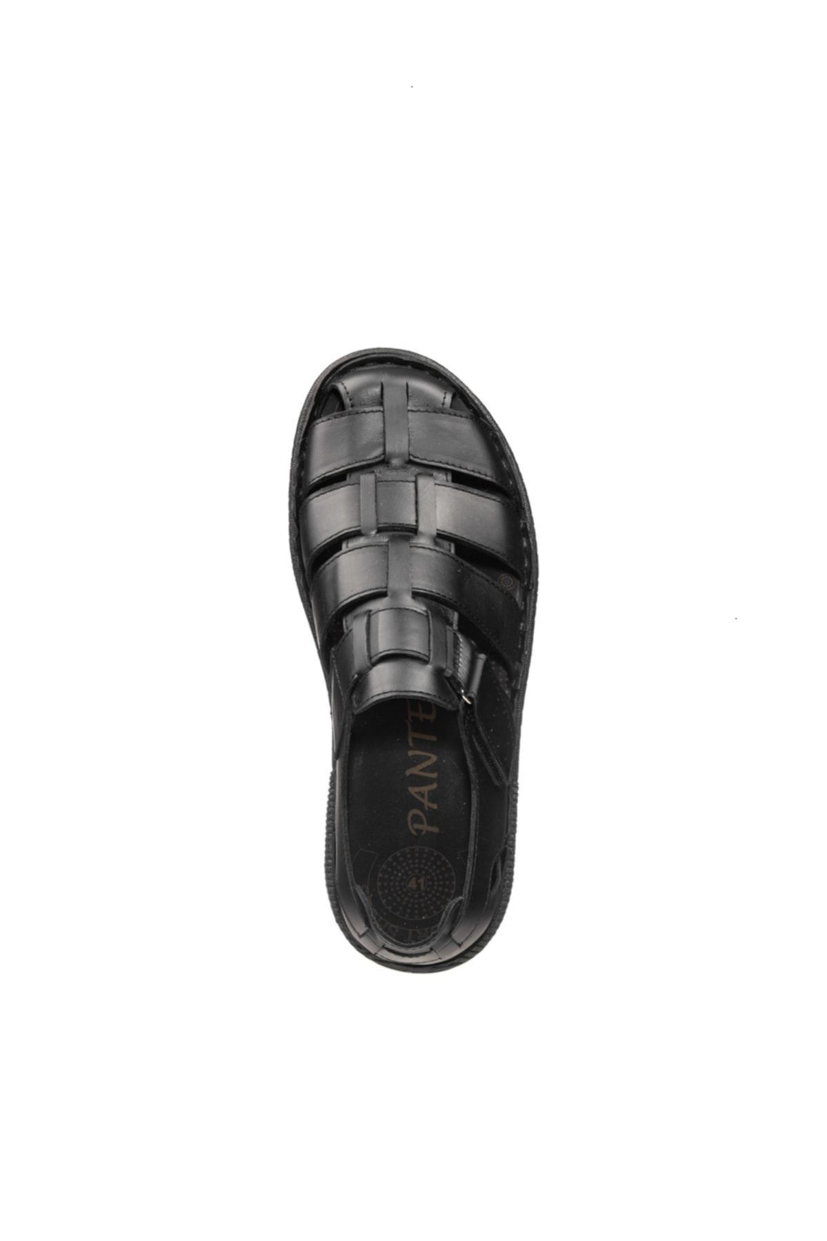 Men's Black Sandal Shoes