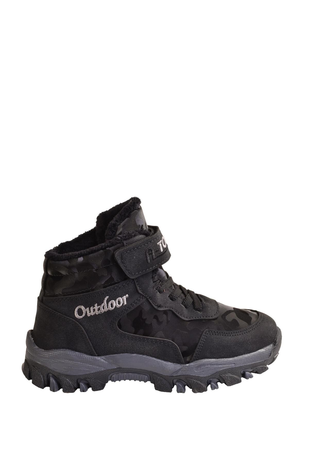 Boys Winter Casual Casual Boots / Snow Boots With Wool Inside Cold And Water Resistant