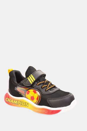 Boys' Yellow Navy Blue / Yellow Red Fan Sneakers