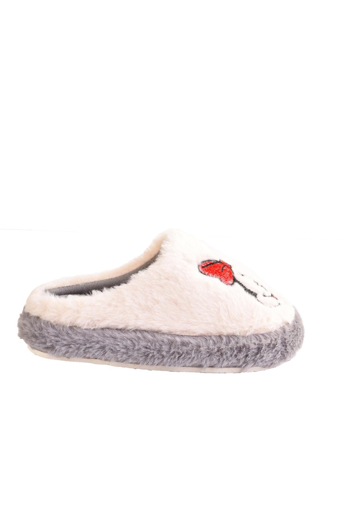 Fluffy Figured Clogs Kids House Slippers Fuzzy Slippers