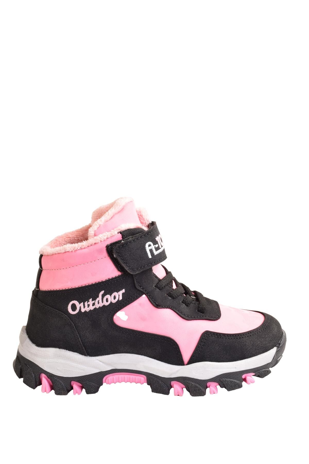 Girl's Waterproof Outdoor Winter Boots with Feather Inside