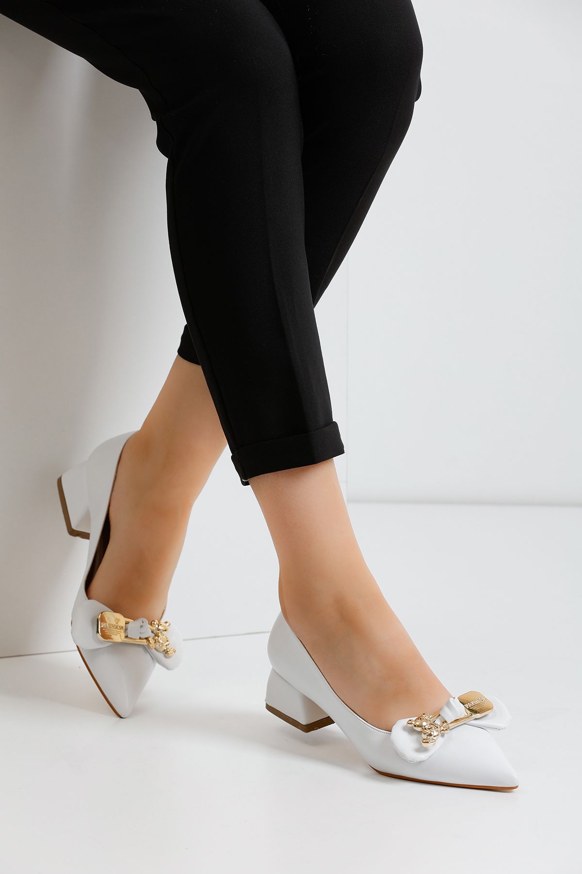 White Women's Heeled Shoes