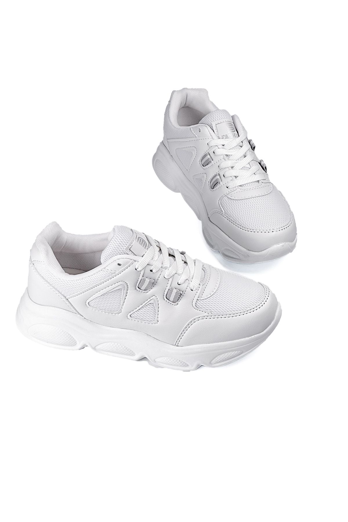 White Women's Sneaker 0144