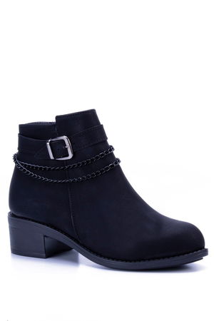 Black Matte Women's Boots S04