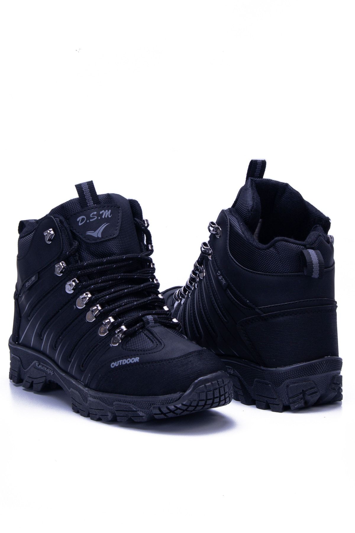 Black Smoked Unisex Outdoor Shoes Dsm2