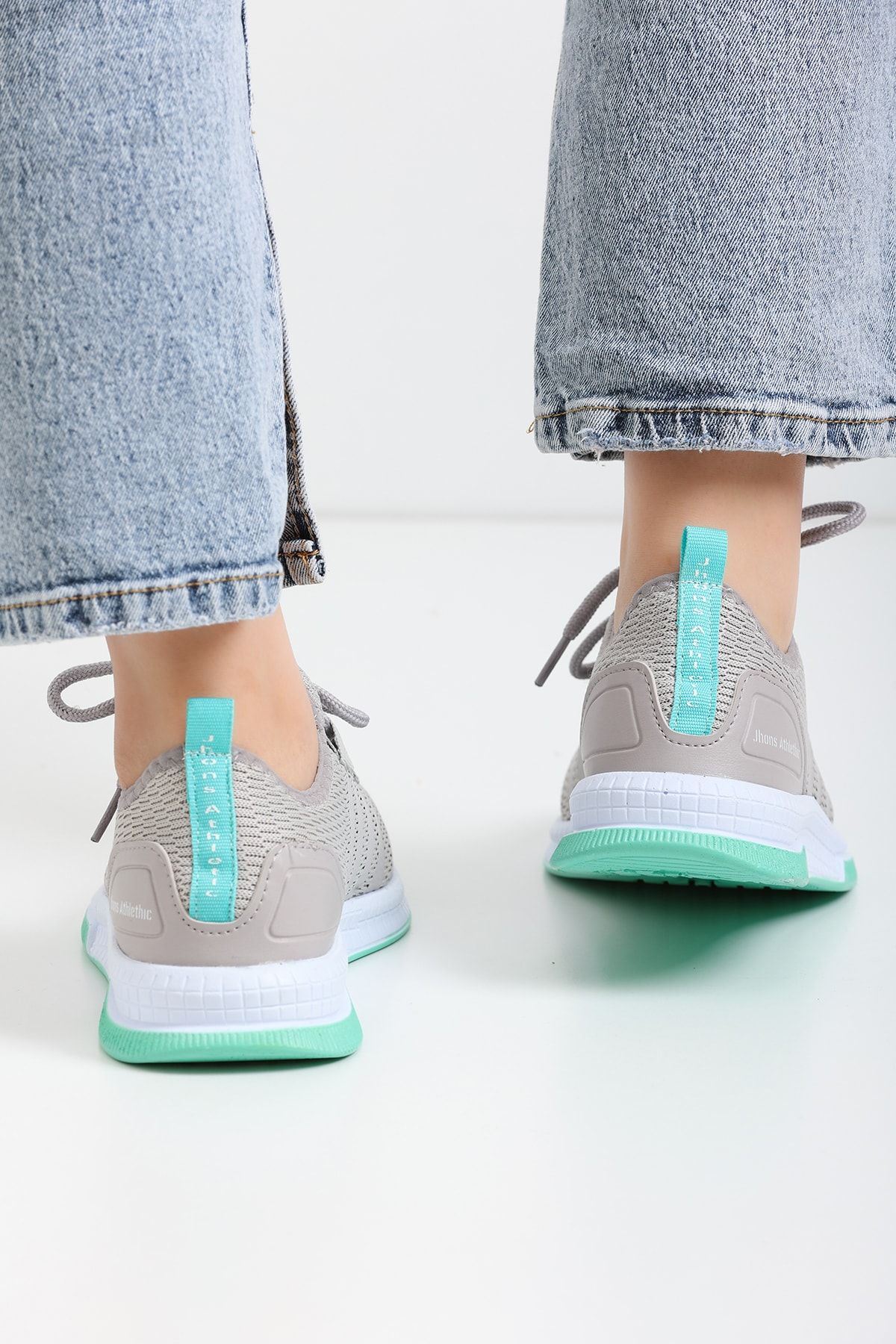 Gray Green Unisex Knitwear Sneaker Tnt