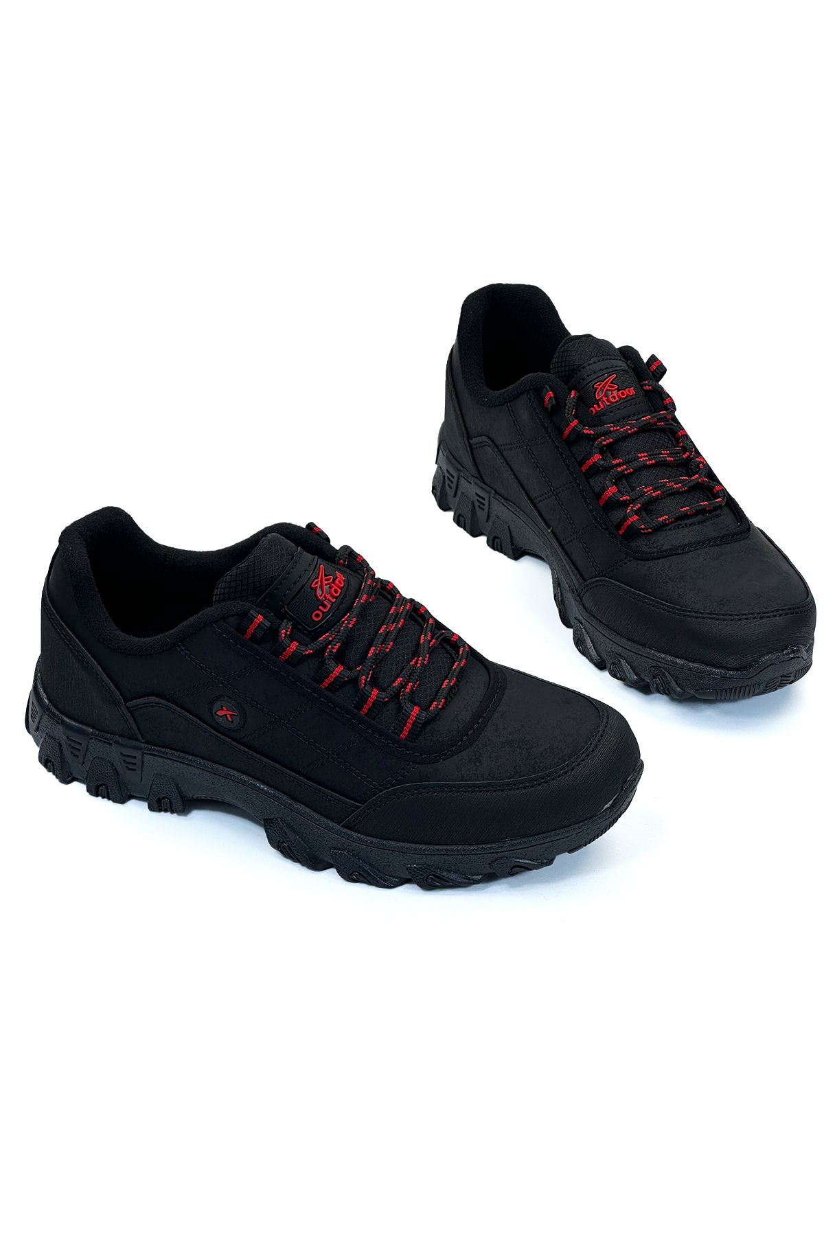 Black Red Unisex Outdoor Shoes EZ06