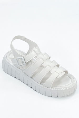 White Women's Sandals S15