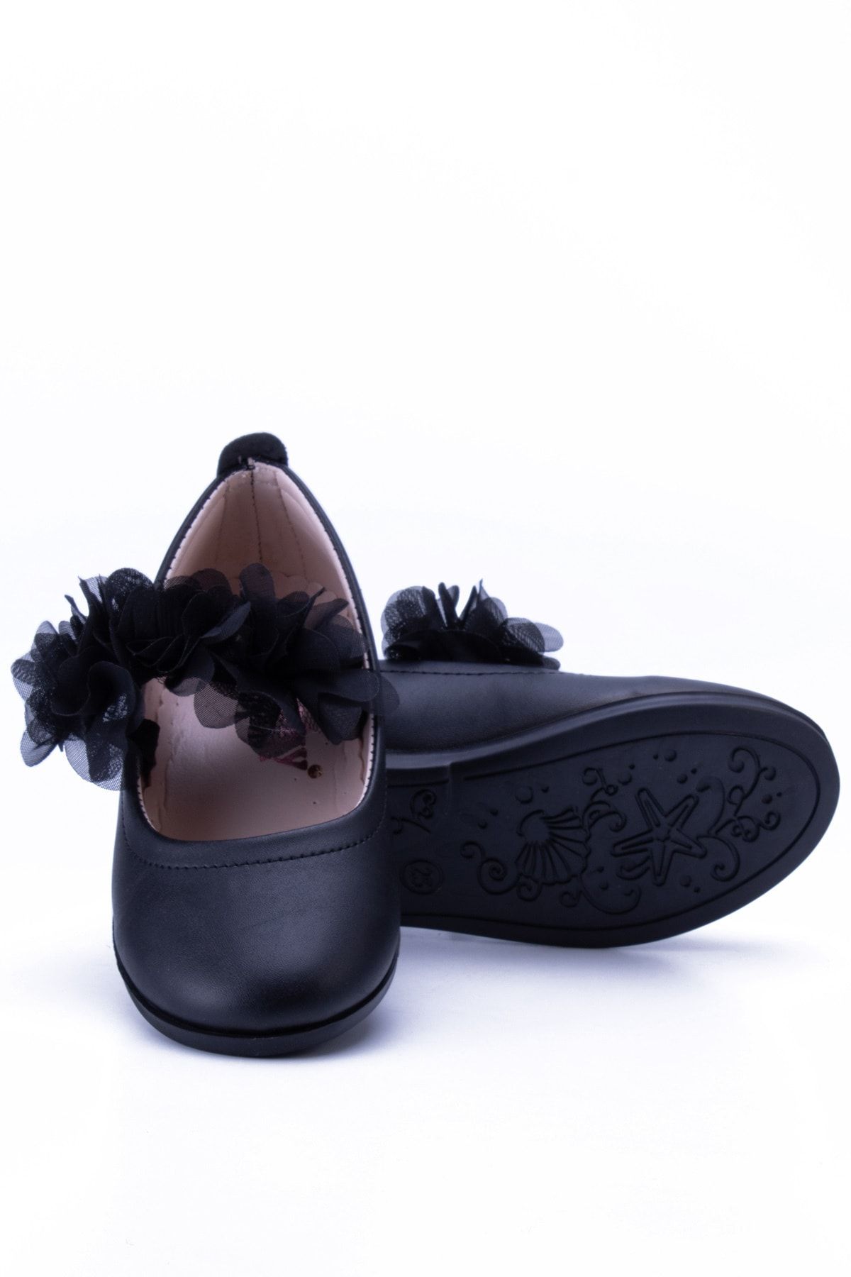 Black Matte Children's Babet 7181