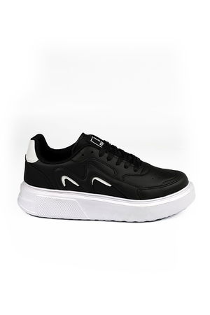 Black and White Women's Sneaker 0145