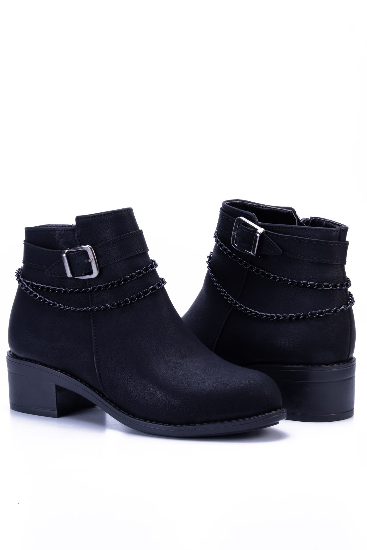 Black Matte Women's Boots S04