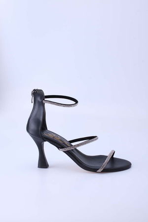 Black Women's Classic Heeled Shoes 4951