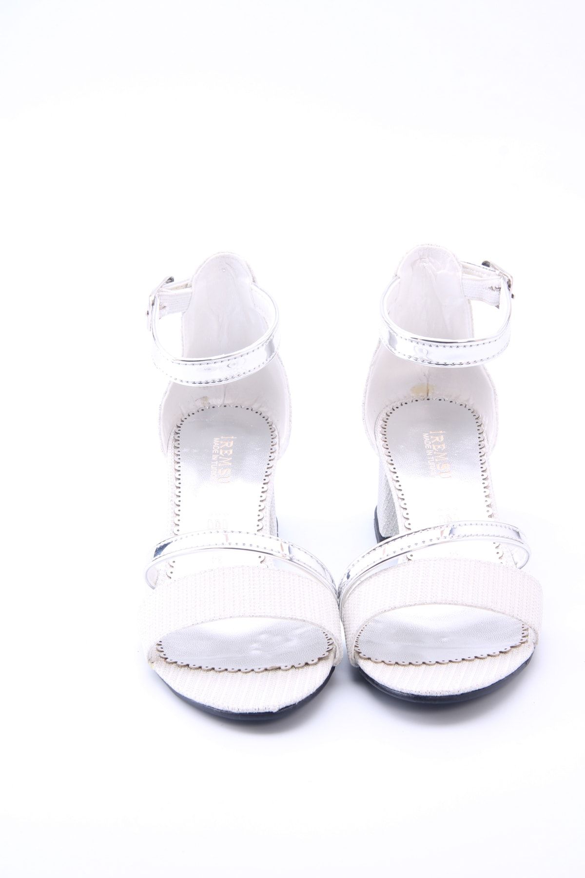 Beige Children's Heeled Shoes 8089