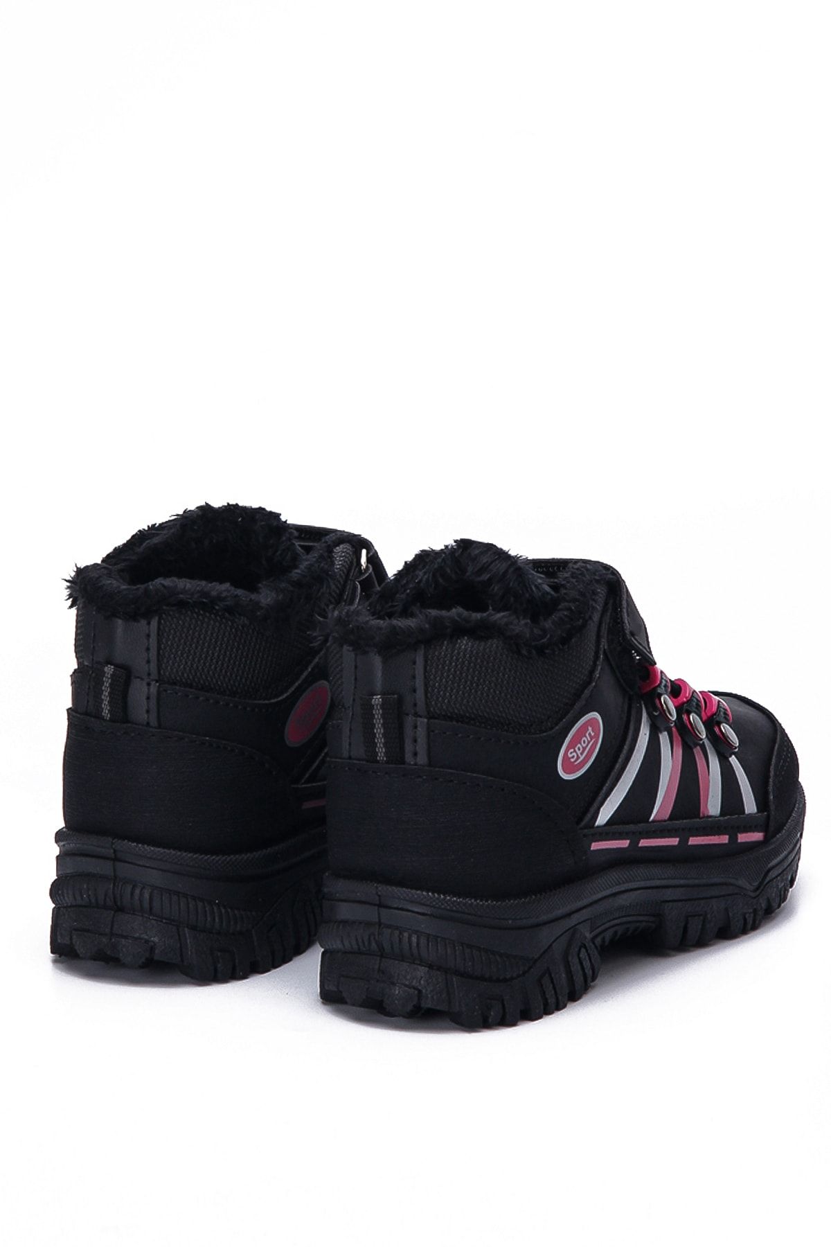 Black Fuchsia Kids Boots Bl03