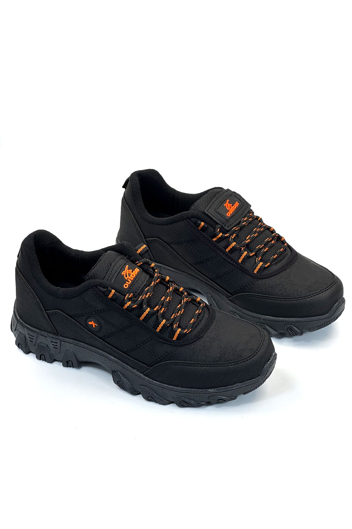 Black Orange Unisex Outdoor Shoes EZ06