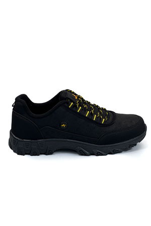 Black Yellow Unisex Outdoor Shoes EZ06