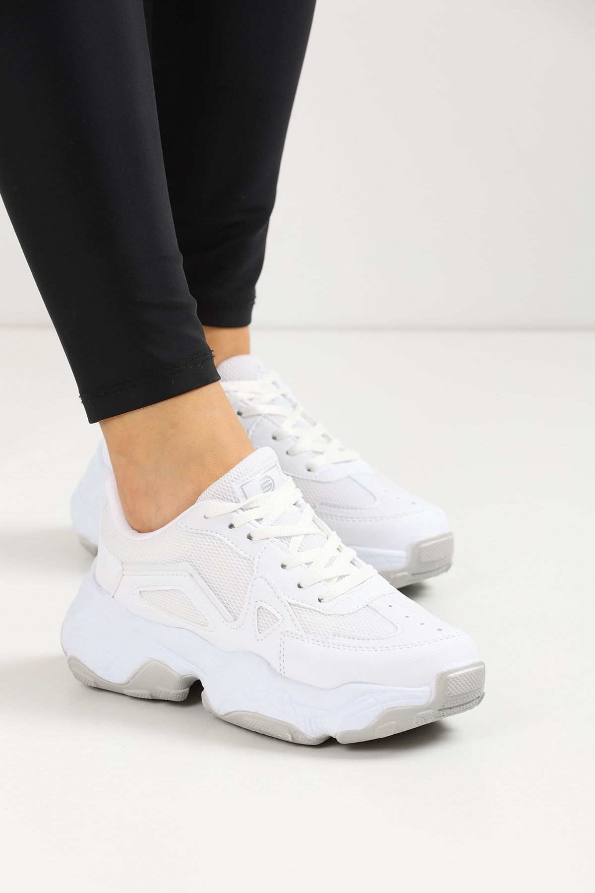 White Women's Sneaker 0141