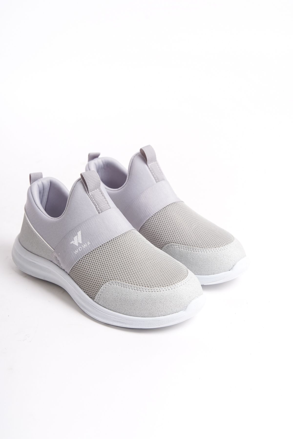 Grey Women's Elastic Sneaker FT01