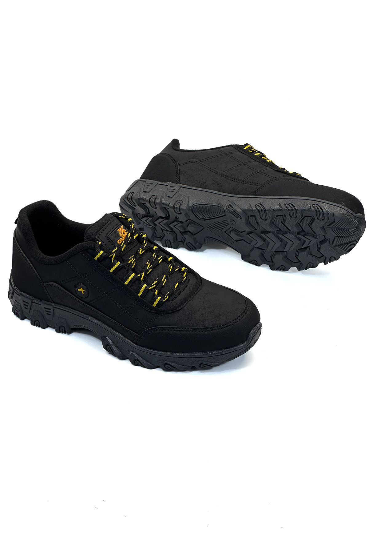 Black Yellow Unisex Outdoor Shoes EZ06