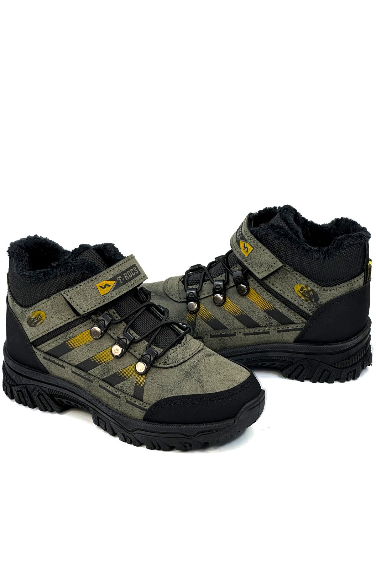 Khaki Kids Boots Bl03