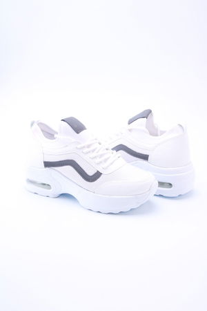 White Women's Sneaker 7110