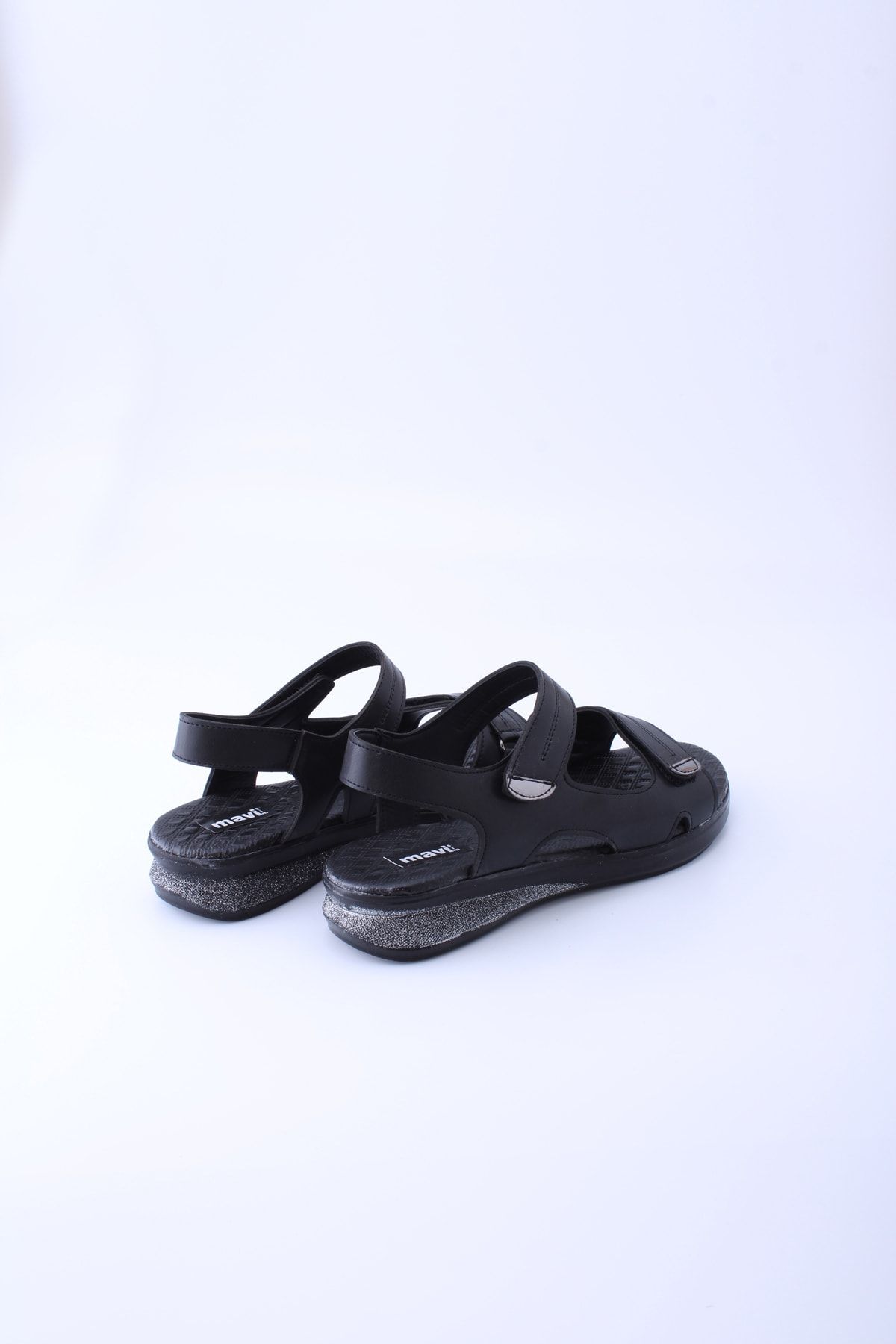 Black Women's Sandals 7137