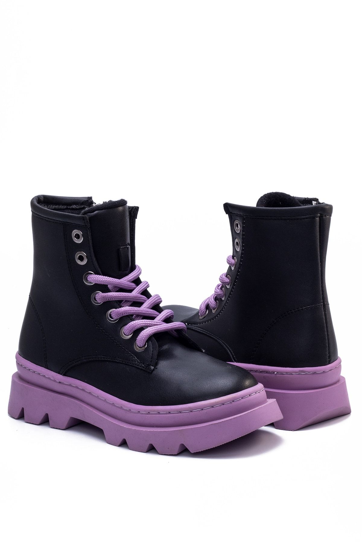 Black Kids Boots Rk001