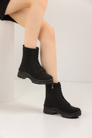 Black Women's Boots 7660