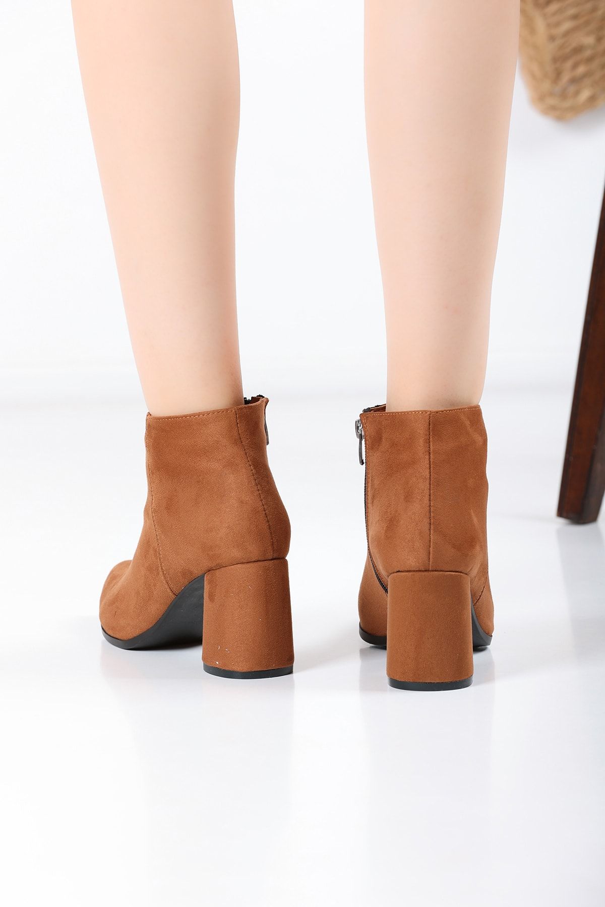 Taba Suede Women's Heeled Boots 2590