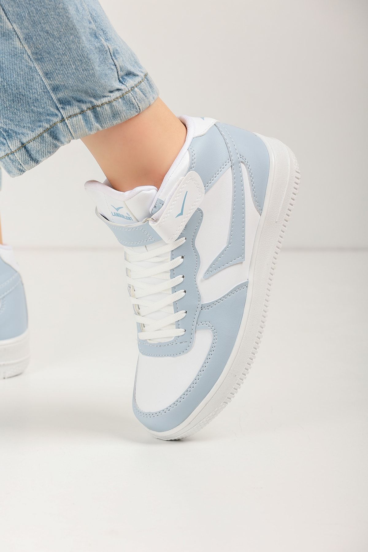 Blue White Unisex Sneakers 2185