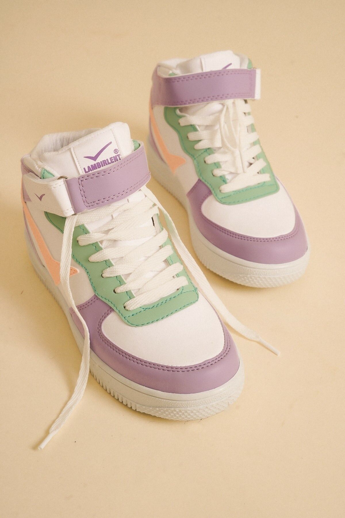 White Lilac Unisex Sneakers 2185